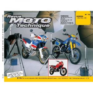 Revue Moto Technique 72.2 Yamaha 125 TZR / DT 200 R / Honda XRV 750 Af