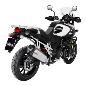 Silencieux Leovince LV-12 inox Suzuki V-Strom 1000 14-20