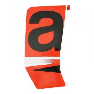 Sticker dÃ©co droit de face avant 2H002290000A1 pour Aprilia SR motard