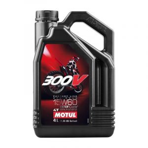 Huile moteur 4T Motul 300V Factory line Off Road 15W60 4L