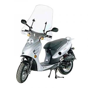 Pare-brise haut Fabbri kymco Top Boy 00-05 transparent sans bordure