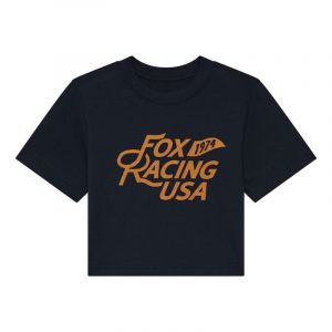 Crop top Fox Racing W Fox Usa Baby midnight- XL