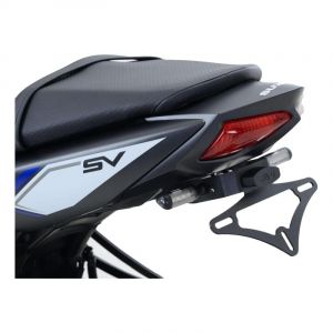 Support de plaque d&acirc;immatriculation R&G Racing noir Ducati Monster 7