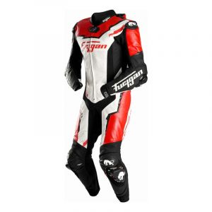 Combinaison cuir Furygan Eclipse X Kevlar noir/rouge/blanc- 46