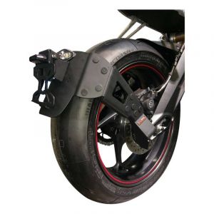 Support de plaque noir Access Design ras de roue Triumph Street Triple