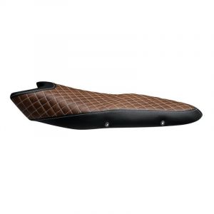 Selle scrambler C. Racer noir et marron pour Suzuki SV 650 2017