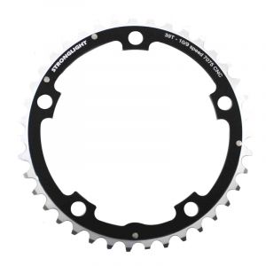 Plateau v&Atilde;&copy;lo de route Stronglight 3x9-10v milieu (39 &Atilde;&nbsp; 42 dents) noi