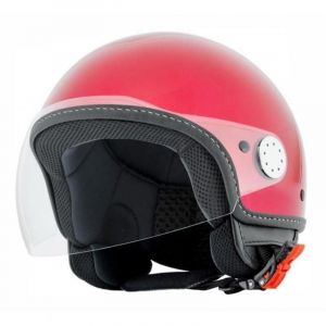 Casque jet Vespa Visor 2.0 rouge  (ECE 22.05)- XL