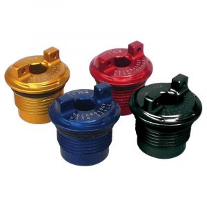 Bouchon alu de carter d'huile m26 rouge