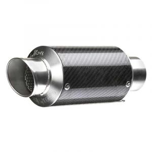 Silencieux universel Leovince GP Corsa Short carbone &Atilde; 54 mm