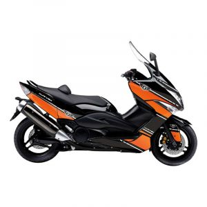 Kit dÃ©co Kutvek Cooper orange brillant Yamaha TMAX 500 2008-11