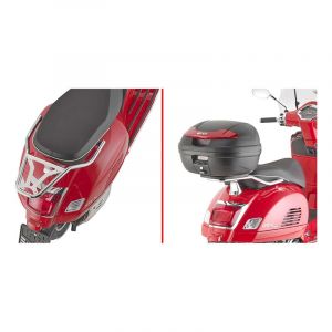 Support de top case Givi Monolock Vespa 12/150/300 Super 08-25 alumini