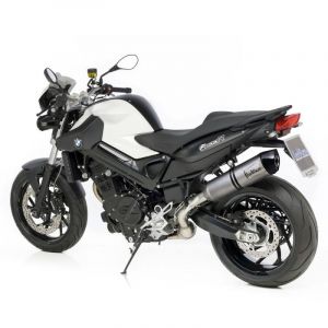 Silencieux Leovince LV One Evo inox casquette carbone pour BMW F800R 0
