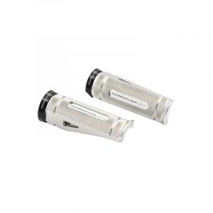 Repose-pieds Barracuda argents universel