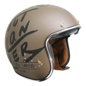 Casque jet MT Helmets Le Mans 2 SV Outlander marron mat (ECE 22.05)- X