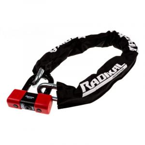 Antivol Mini U et Cha&Atilde;&reg;ne Radikal Rouge SRA/NF/FFMC- 100 cm