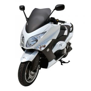 Bulle Ermax Hypersport 55 cm d&Atilde;&copy;coupe en V Yamaha T-Max 500 08-11 noir