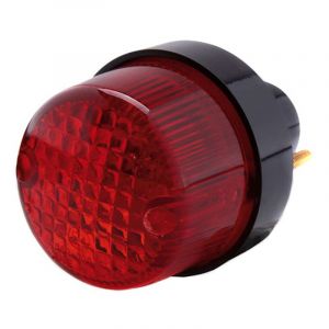 Feu arriÃ¨re Shin Yo rond noir/rouge
