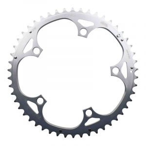 Plateau v&Atilde;&copy;lo de route Miche ext&Atilde;&copy;rieur 9-10v (46 &Atilde;&nbsp; 52 dents) argent