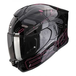 Casque intÃ©gral Scorpion Exo-530 Air Fond noir/rose- 2XS