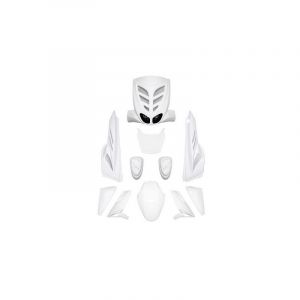 Kit carÃ©nage BCD Mbk Stunt / Yamaha Slider blanc