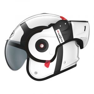 Casque modulable Roof RO9 Boxxer 2 Bond blanc/noir- S