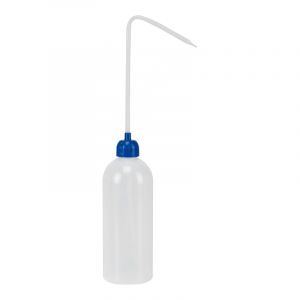 Burette souple plastique transparent Pressol avec bec rigide 500ml