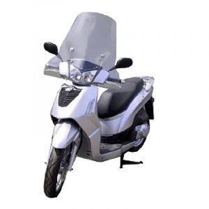 Pare-brise haut Fabbri Kymco 125 People S 05-16 transparent sans bordu