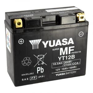 Batterie Yuasa YT12B-BS - SLA AGM12V 10,5 Ah pr&Atilde;&ordf;te &Atilde;&nbsp; l&acirc;emploi