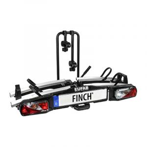 Porte-vÃ©los attelage sur plateforme Eufab Finch 2 vÃ©los adaptÃ© VAE