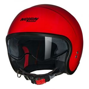 Casque jet Nolan N21 06 Classico 307 rouge brillant- L
