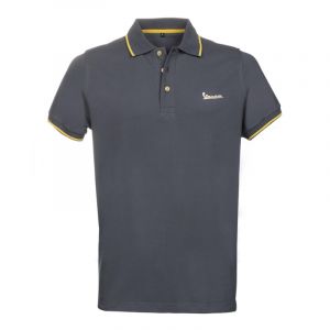 Polo Vespa Graphic gris- L