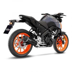 Ligne complÃ¨te Leovince avec silencieux LV One Evo noir Yamaha MT-125