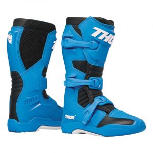 Bottes cross Thor Blitz XR blue/white- US-11
