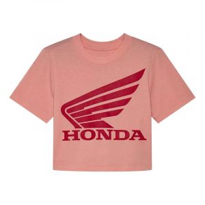 Tee-Shirt femme Fox Racing W Fox X Honda Baby pale pink- XL