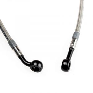 Durite dâ??embrayage aviation inox raccords noirs Yamaha XVZ 1300 A Ro