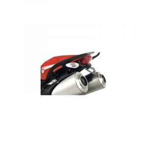 Support de plaque d&acirc;immatriculation R&G Racing noir Ducati Monster 6