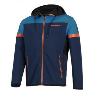 Sweat zipp&Atilde;&copy; &Atilde;&nbsp; capuche enfant Kenny Paddock Kid navy/orange fluo- 6