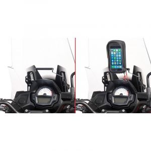 Ch&Atilde;&cent;ssis pour support GPS/Smartphone Givi Kawsaki 650 Versys 15-21