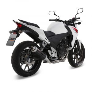 Silencieux MIVV GP Steel Black Honda CB500F / CB500X / CBR500R 13-