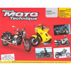 Revue Moto Technique 93.2 Honda VT 600 / Triumph 750-900