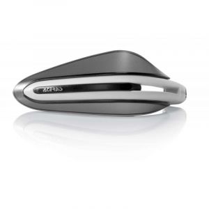 Prot&Atilde;&uml;ge-mains Acerbis DUAL ROAD Blanc/gris Brillant