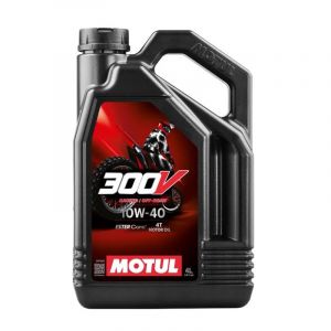 Huile moteur 4T Motul 300V Off Road 10W40 4L