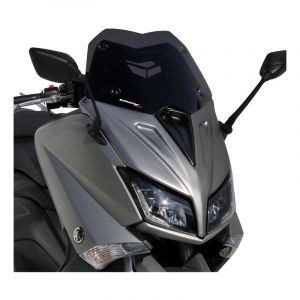 Bulle Ermax Hypersport 35 cm dÃ©coupe en V Yamaha T-Max 530 12-16 clai