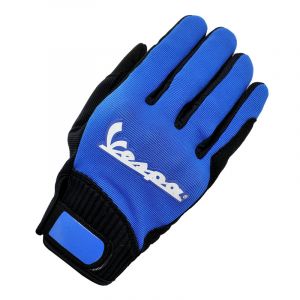 Gants textile Vespa Touch bleu- 3XL