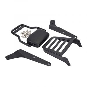 Sissy bar Archive avec porte-bagages noir BlackPearl 125