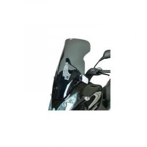Pare-brise Bullster haute protection 71 cm fum&Atilde;&copy; gris Piaggio MP3 500