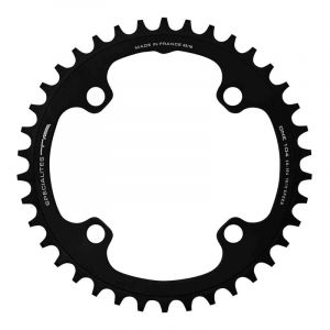 Plateau VTT Ta One 1x10-11-12v (30 &Atilde;&nbsp; 38 dents) mono noir Diam 104mm-