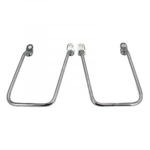 Supports de sacoches lat&Atilde;&copy;rales chrome Archive 125 Blackpearl