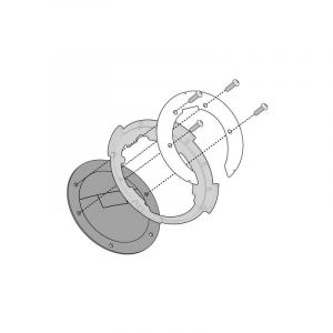 Bride mÃ©tallique BF Kappa pour sacoche de rÃ©servoir Tanklock BMW G 6